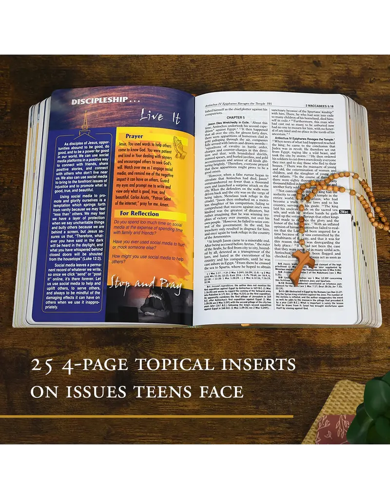 Catholic Book Publishing Corp New Catholic Bible For Youth-Softcover