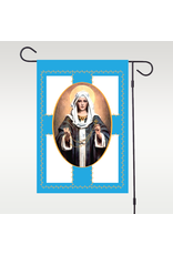 October – Our Lady of the Rosary Garden Flag