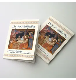 Altar + Home On Your Wedding Day - Wedding Congratulations Card