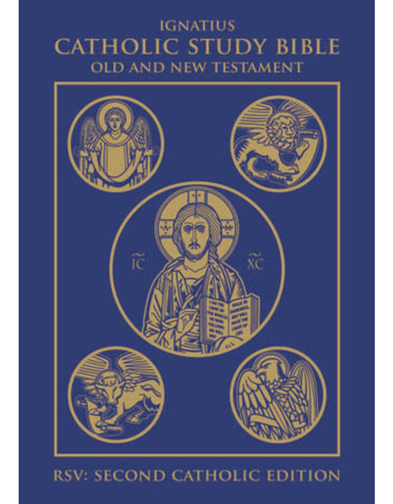 Ignatius Press Ignatius Catholic Study Bible Old and New Testament Leather Edition