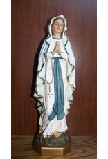 Fiat Religious Statues 12" Our Lady of Lourdes Statue