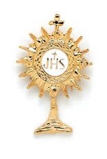 Wallace Brothers Manufacturing Large Monstrance Lapel Pin
