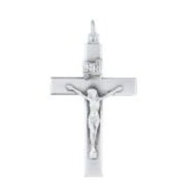 Wallace Brothers Manufacturing Sterling Silver Crucifix