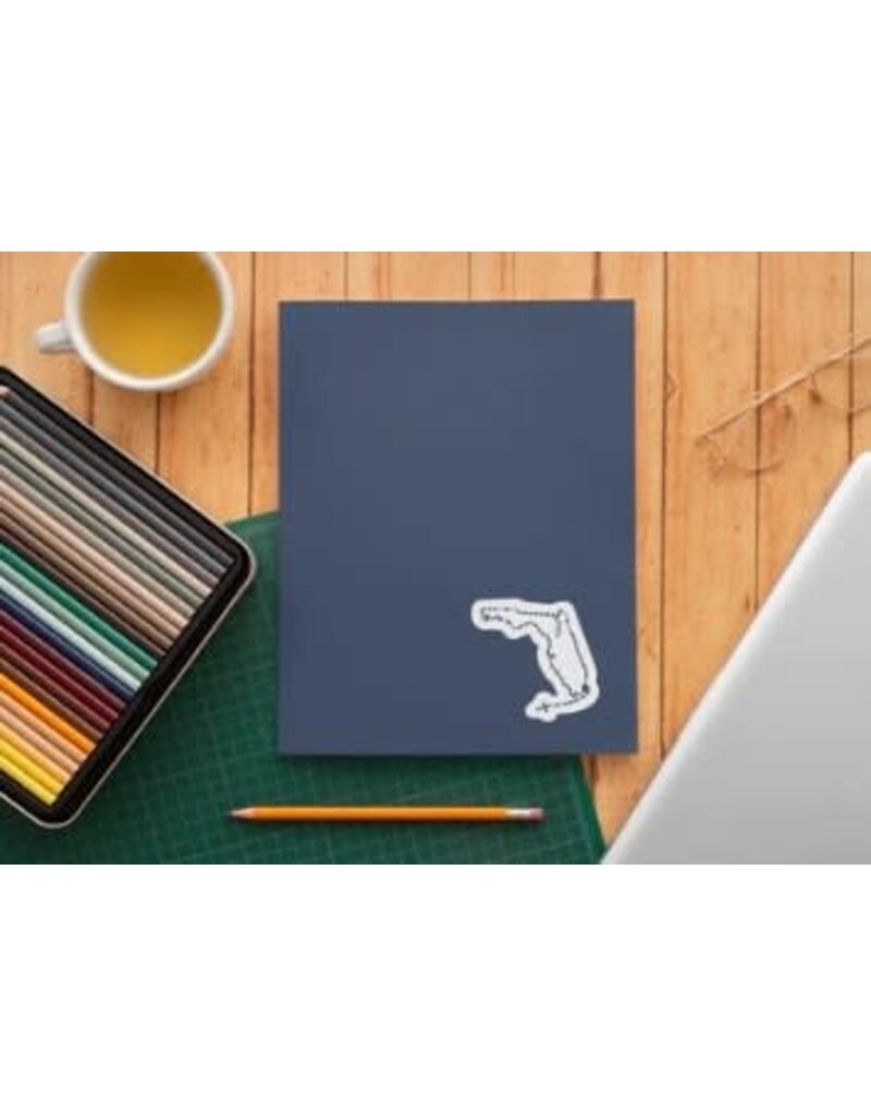 States of Faith Florida Catholic Rosary Sticker