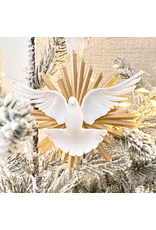Be Still Prayer Space 3D Printed Holy Spirit Dove Ornament - Small