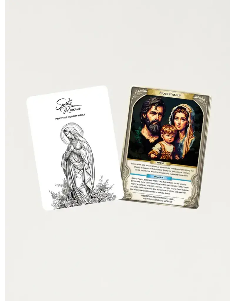 Saints Reserve Holographic Saint Cards