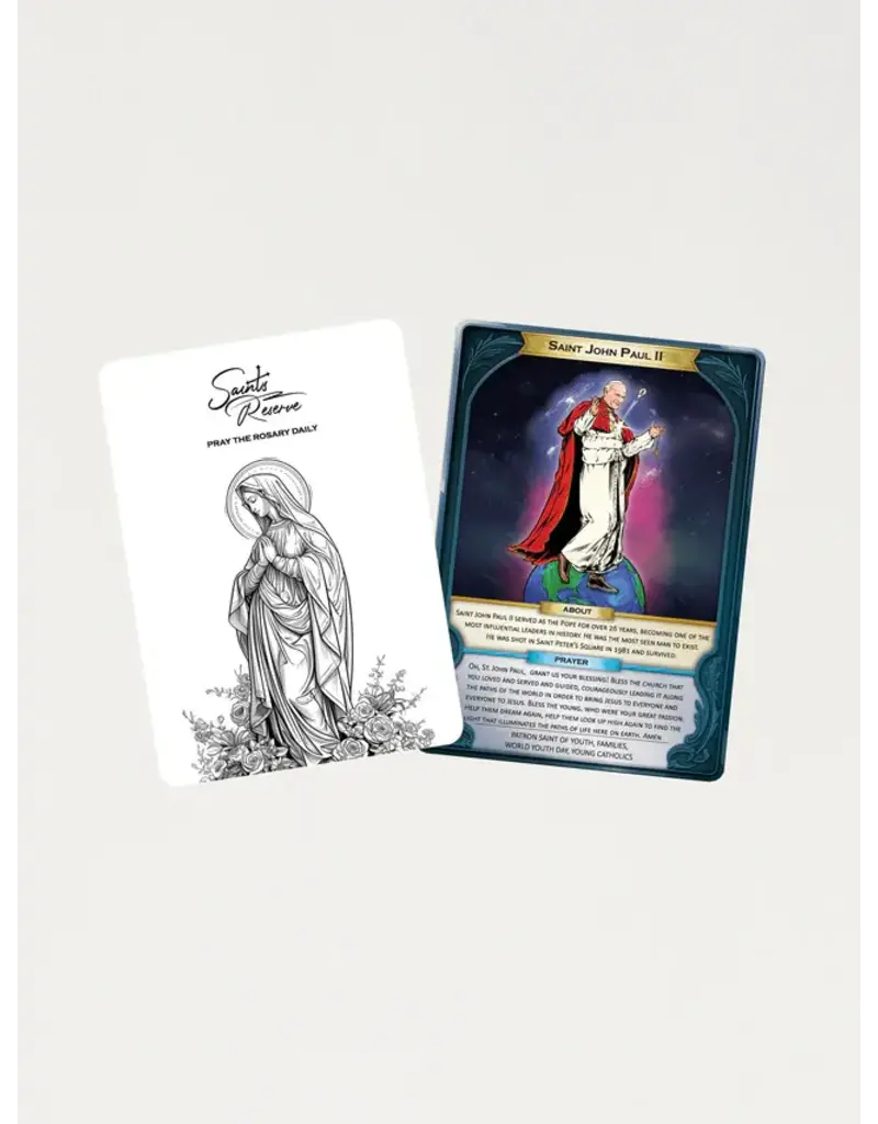 Saints Reserve Holographic Saint Cards
