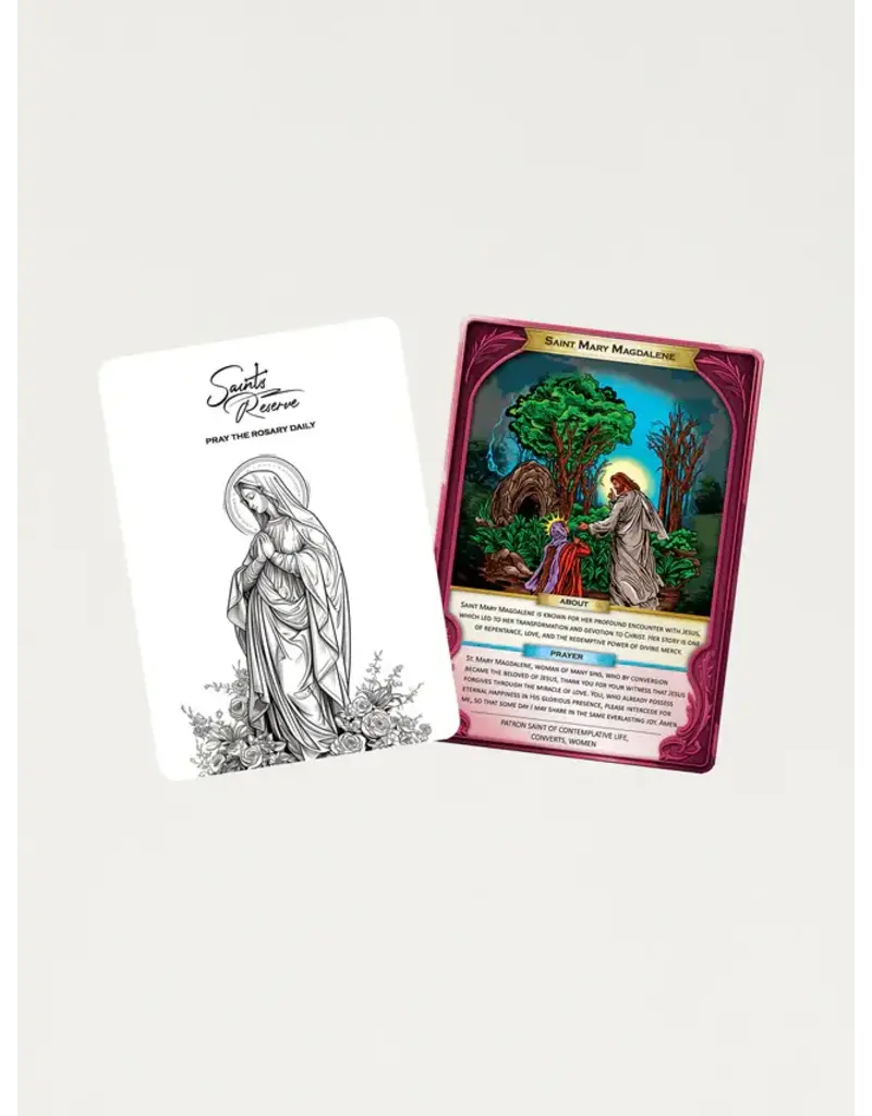 Saints Reserve Holographic Saint Cards