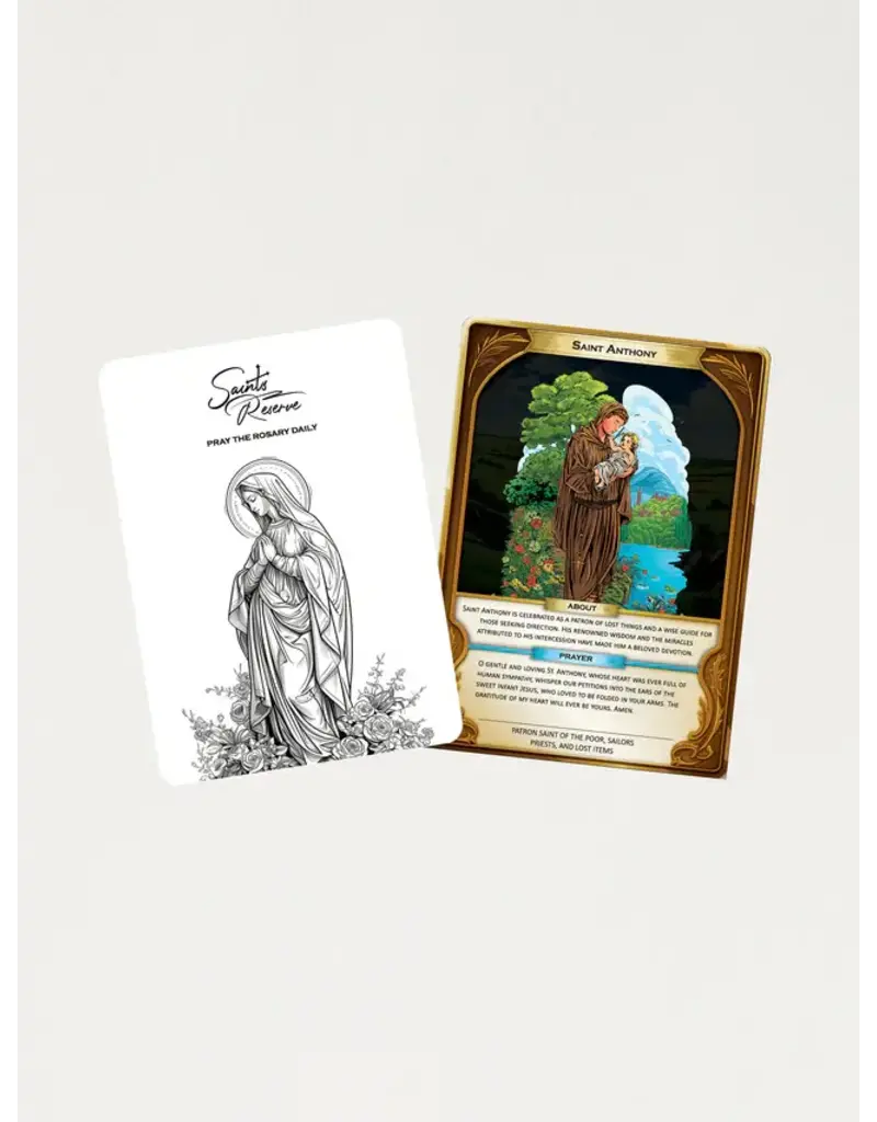 Saints Reserve Holographic Saint Cards