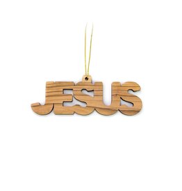 Logos Trading Post Holy Land Olive Wood Ornament