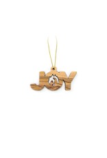 Logos Trading Post Holy Land Olive Wood Ornament