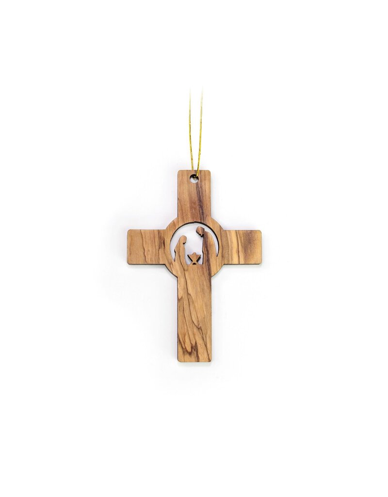Logos Trading Post Holy Land Olive Wood Ornament