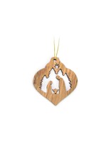 Logos Trading Post Holy Land Olive Wood Ornament