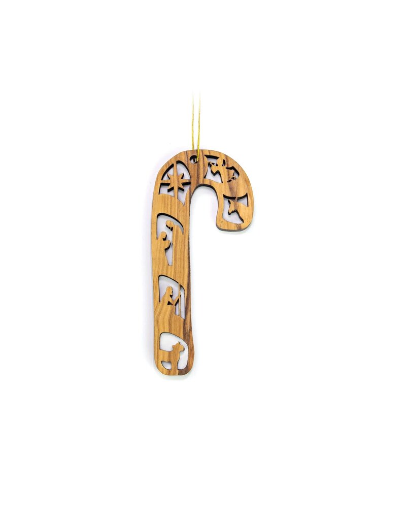Logos Trading Post Holy Land Olive Wood Ornament