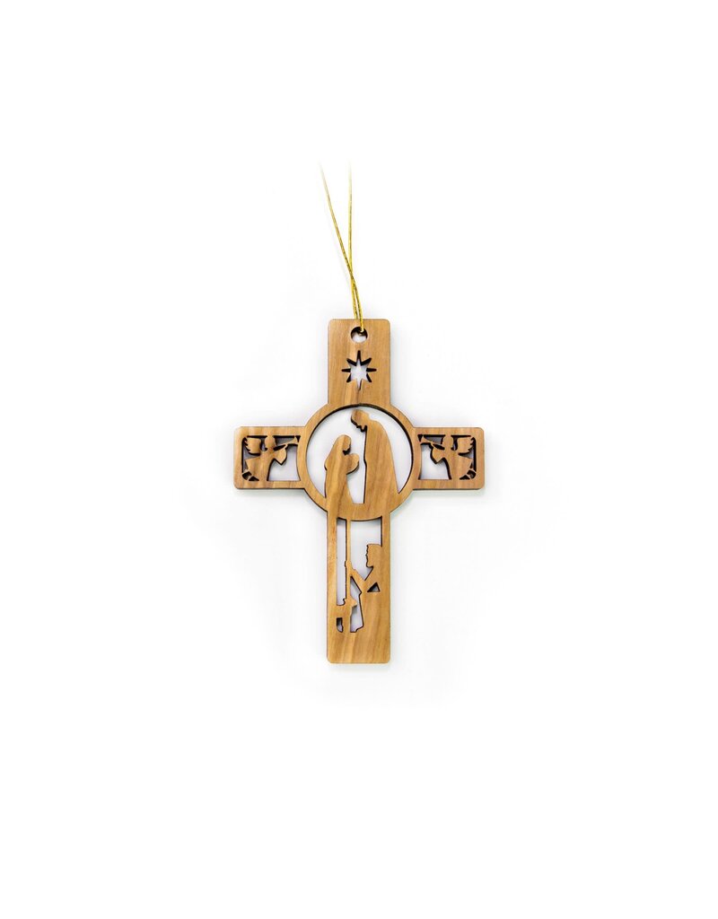 Logos Trading Post Holy Land Olive Wood Ornament
