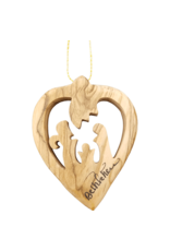 Logos Trading Post Holy Land Olive Wood Ornament