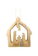 Logos Trading Post Holy Land Olive Wood Ornament