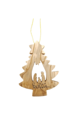 Logos Trading Post Holy Land Olive Wood Ornament