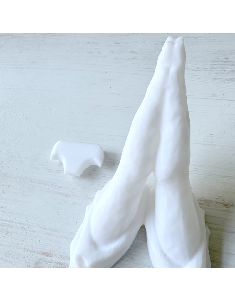 Be Still Prayer Space 3D Printed Prayer Hands