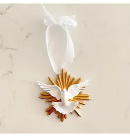 Be Still Prayer Space 3D Printed Holy Spirit Dove Ornament - Small