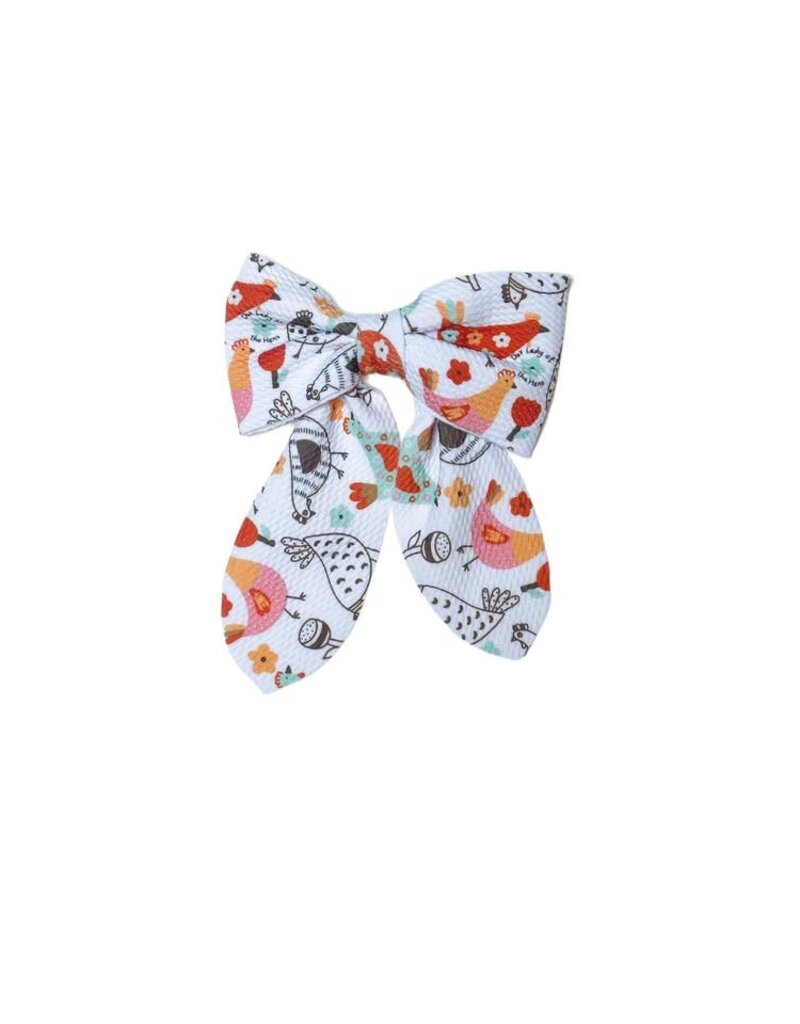 Caelesti Co. Our Lady of the Hen Clip Bow