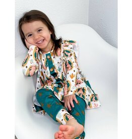 Caelesti Co. Our Lady of Guadalupe Peplum Set | 6M