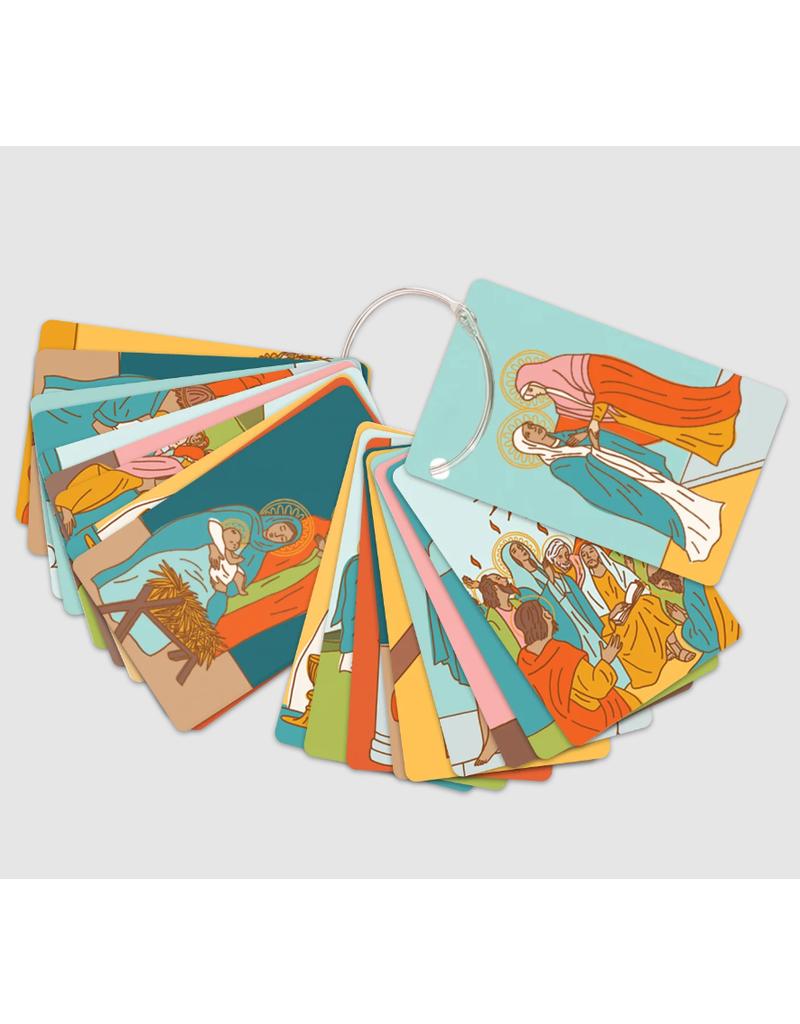 Catholic Family Crate Rosary Ring Cards