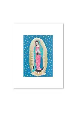 Be Still Prayer Space 9.5" x 12" Gold Framed Our Lady of Guadalupe with Gold Accents