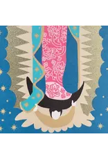 Be Still Prayer Space 9.5" x 12" Gold Framed Our Lady of Guadalupe with Gold Accents