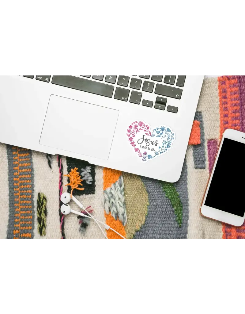 Divine Mercy "Jesus I Trust in You" Vinyl Sticker