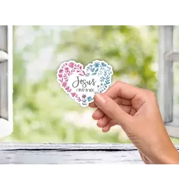 Firefly Wishes Divine Mercy "Jesus I Trust in You" Vinyl Sticker