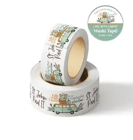 The Stump of Jesse St. John Paul II Life with Christ Washi Tape | 15mm X 10m