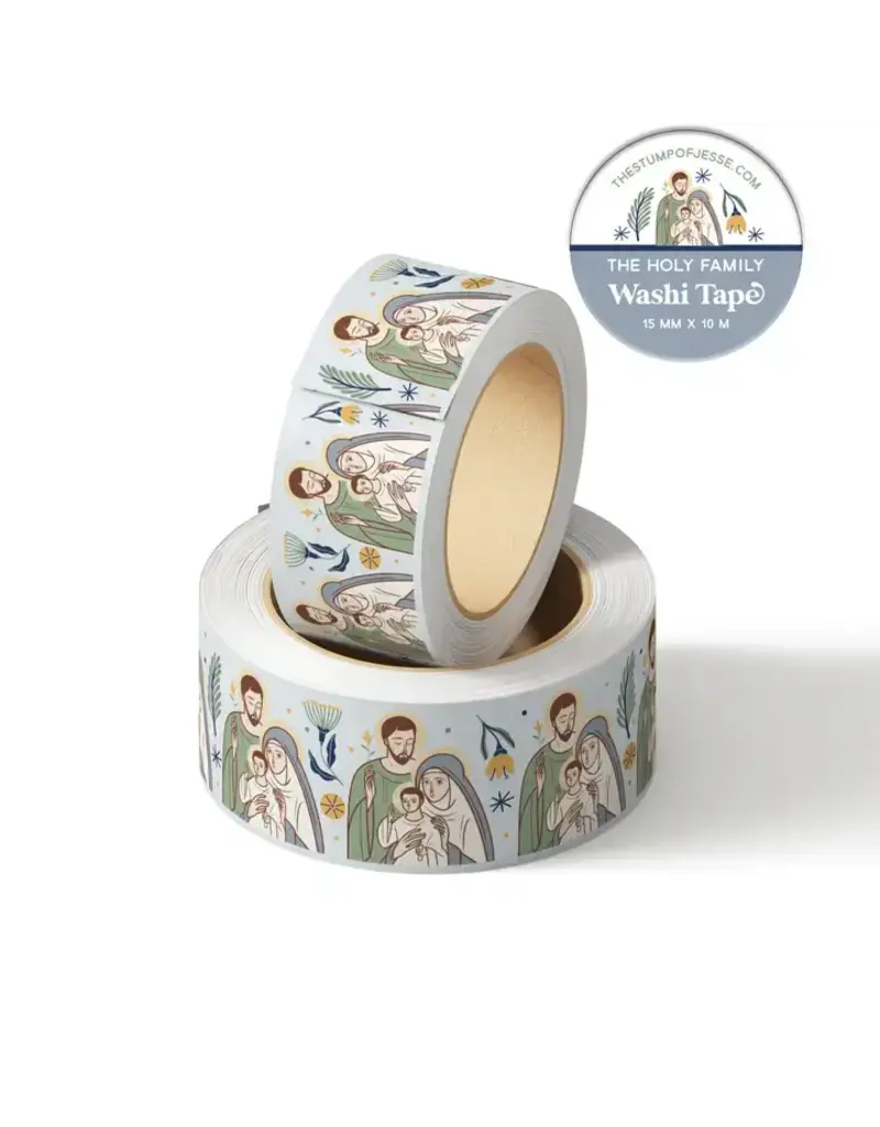 The Stump of Jesse The Holy Family Catholic Washi Tape | 15mm X 10m