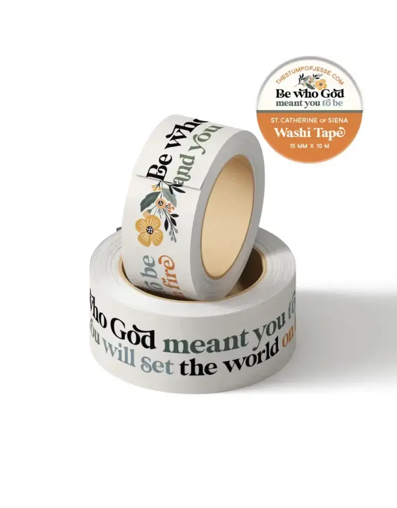 The Stump of Jesse St. Catherine of Siena Washi Tape  | 15mm X 10m