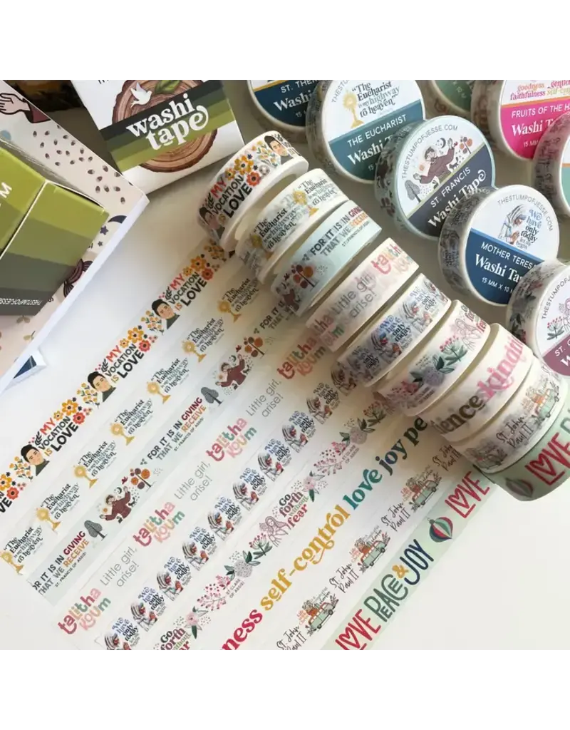 The Stump of Jesse St. Therese of Lisieux Washi Tape | 15mm X 10m