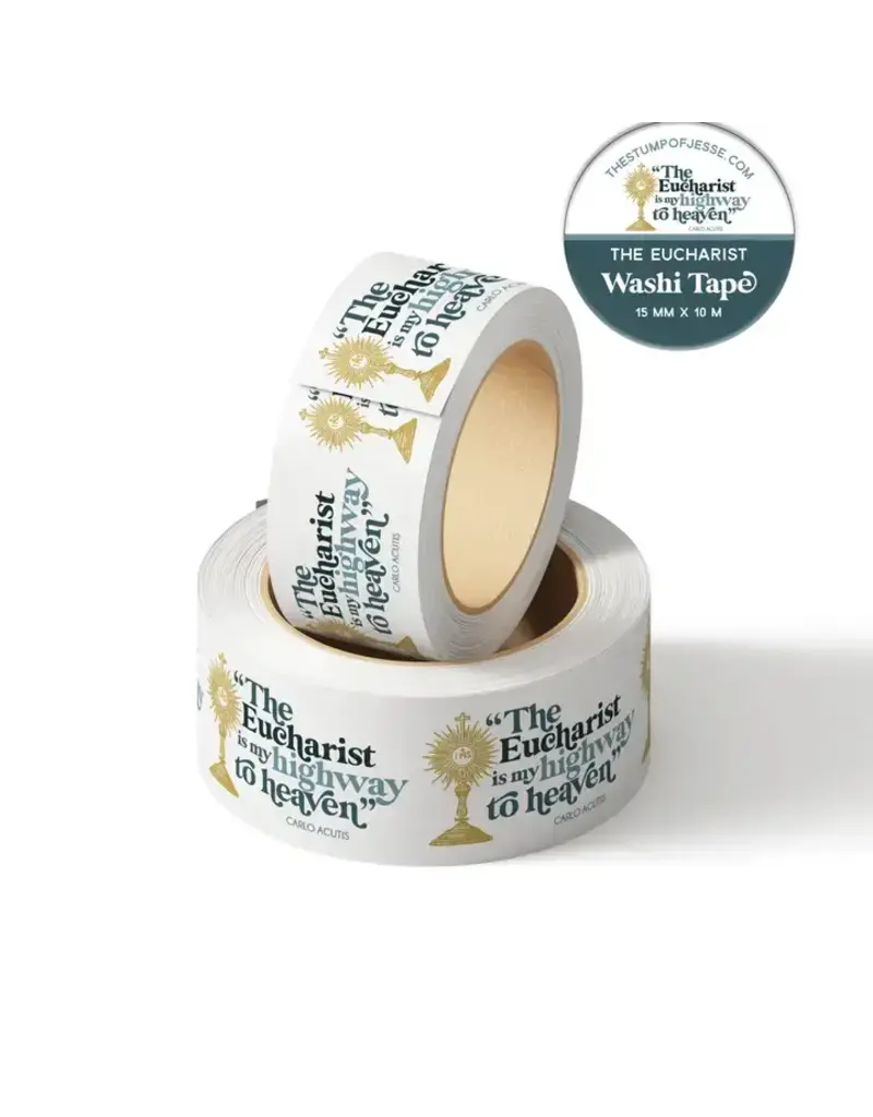 The Stump of Jesse The Eucharist Is My Highway To Heaven Washi Tape| 15mm X 10m