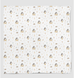 Be A Heart Swaddle: Saint Therese (Muslin)