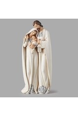 Roman, Inc Figurine-Holy Family w/White Robe/Blue Trim (10")