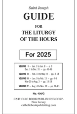 Catholic Book Publishing Corp Saint Joseph Guide For Christian Prayer: The Liturgy Of The Hours (2025) 400/G for 4 volume