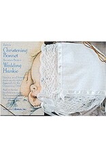 Roman, Inc Deluxe Christening Bonnet/Hanky for Wedding