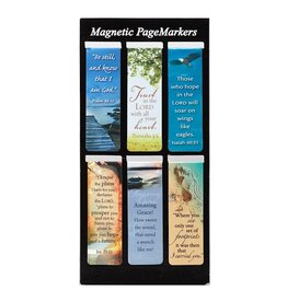 Christian Art Gifts Bookmark-Pagemarker-Magnetic-Be Still (Set Of 6)