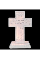 Roman, Inc Night Light-For This Child I Have Prayed Cross