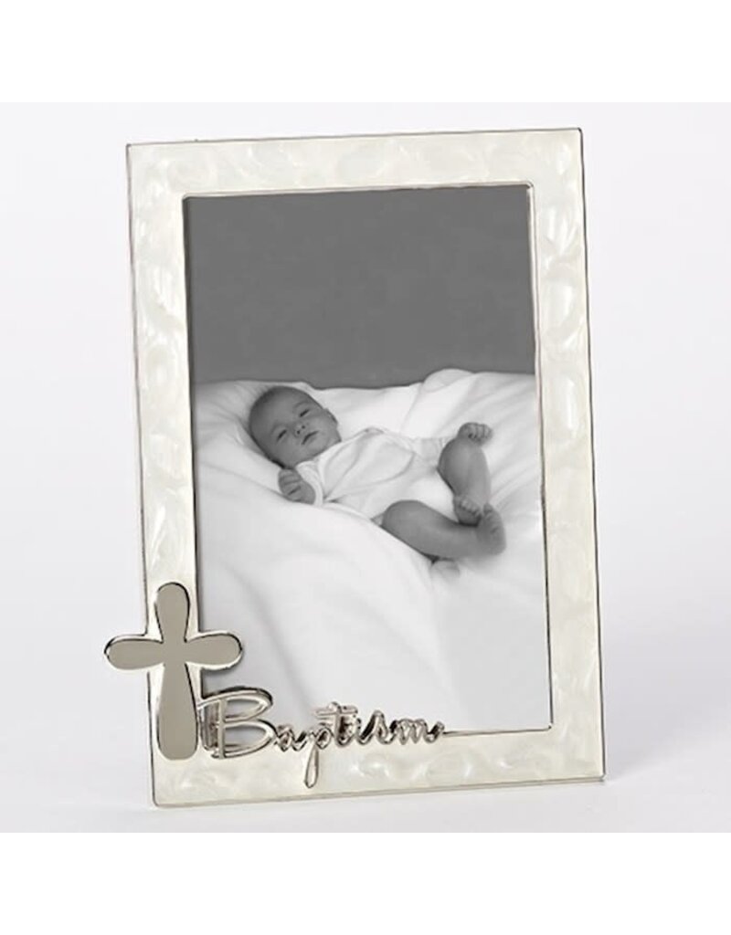 Roman, Inc 7" Tall Baptism Frame, holds 4" x 6"