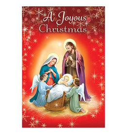 Greetings of Faith "A Joyous Christmas"  Christmas Card