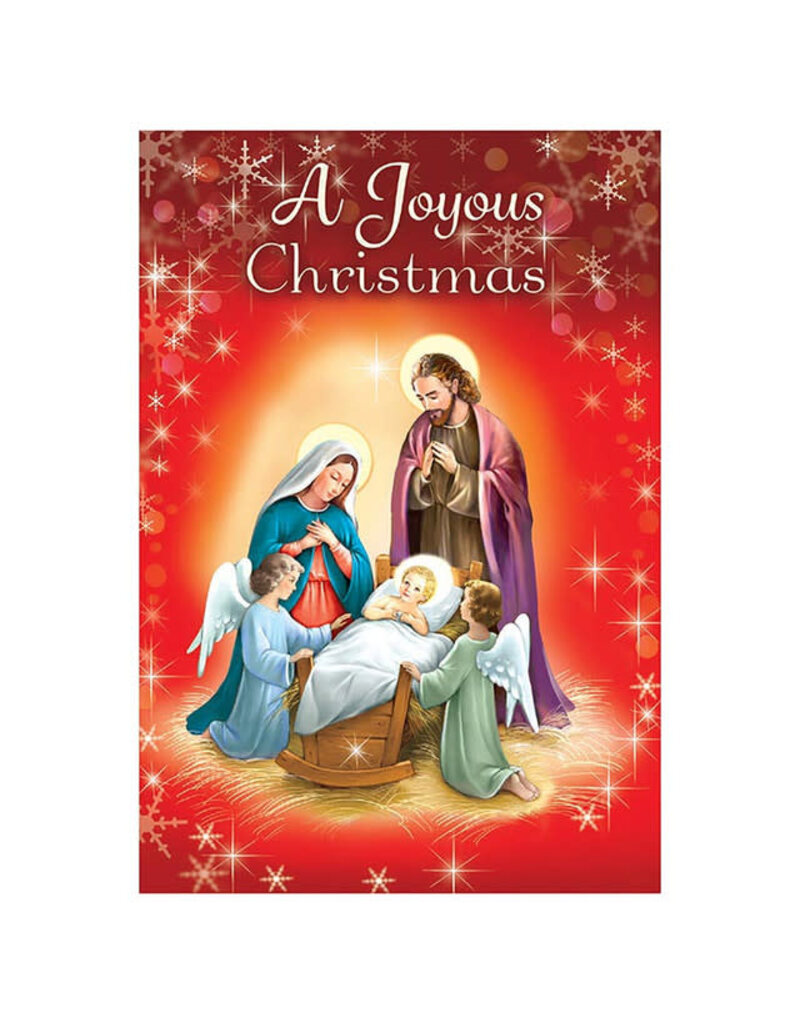 Greetings of Faith "A Joyous Christmas"  Christmas Card