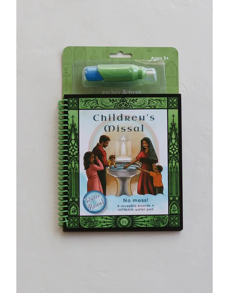 Gather and Pray Water Reveal Cards- Children's Missal