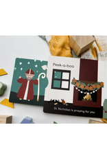 The Little Rose Shop Peek-A-Boo Saints Catholic Board Book