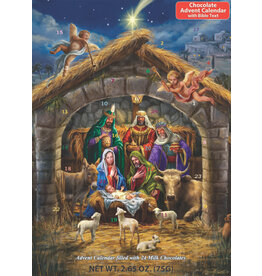 Vermont Christmas Company In the Manger Chocolate Advent Calendar