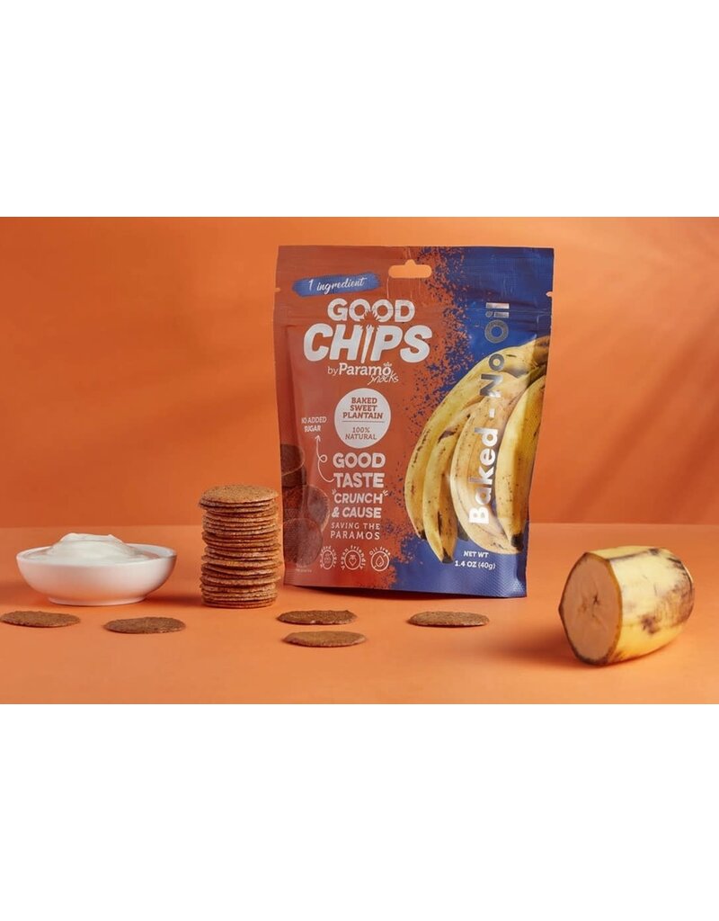Baked Sweet Plantain Healthy Crispy Chips 1.4oz