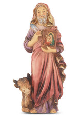 WJ Hirten 4" Statue with Prayer Card St. Luke